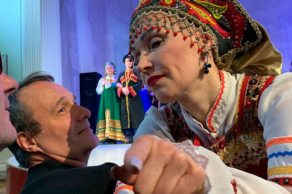 Folk Show of Traditional Russian Dancing & Singing at Nikolayevsky Palace